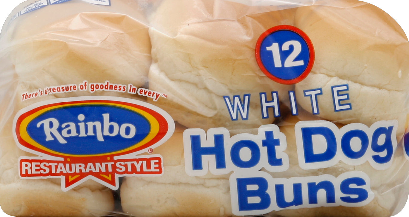 Rainbo Hot Dog Buns 12 ea