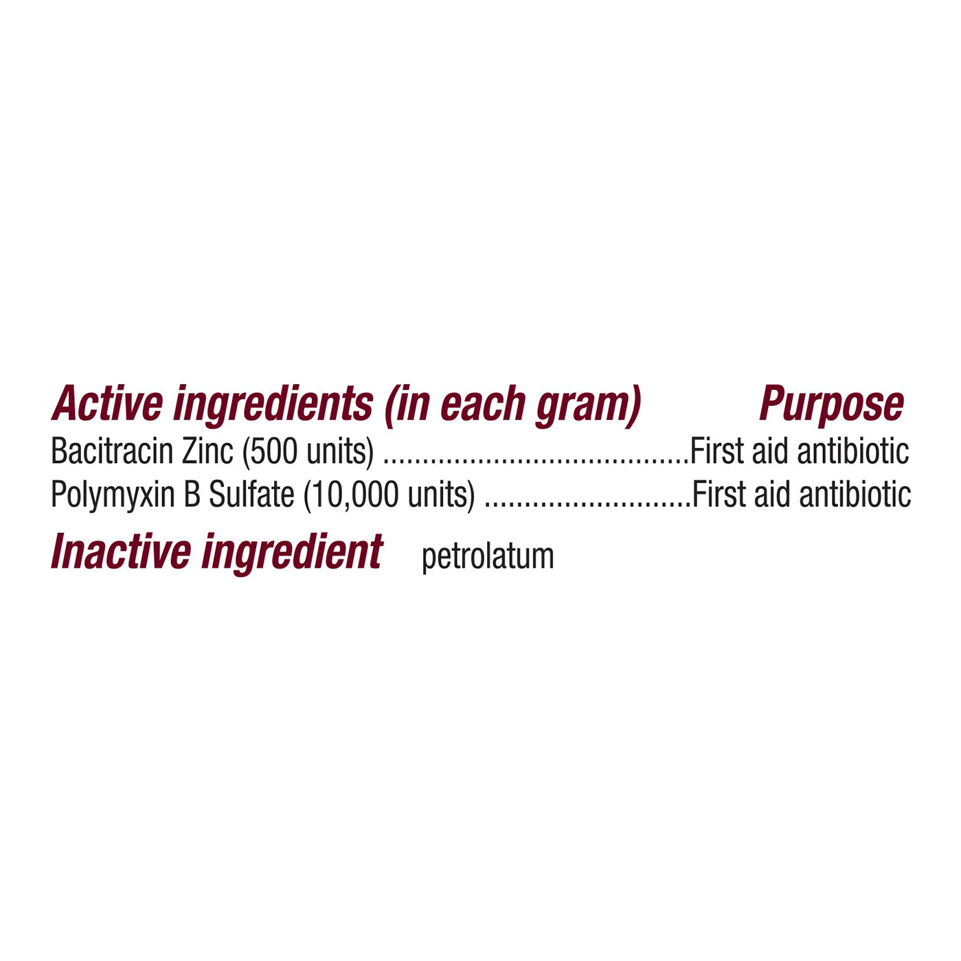 Polysporin Antibiotic Ointment 0.5 oz