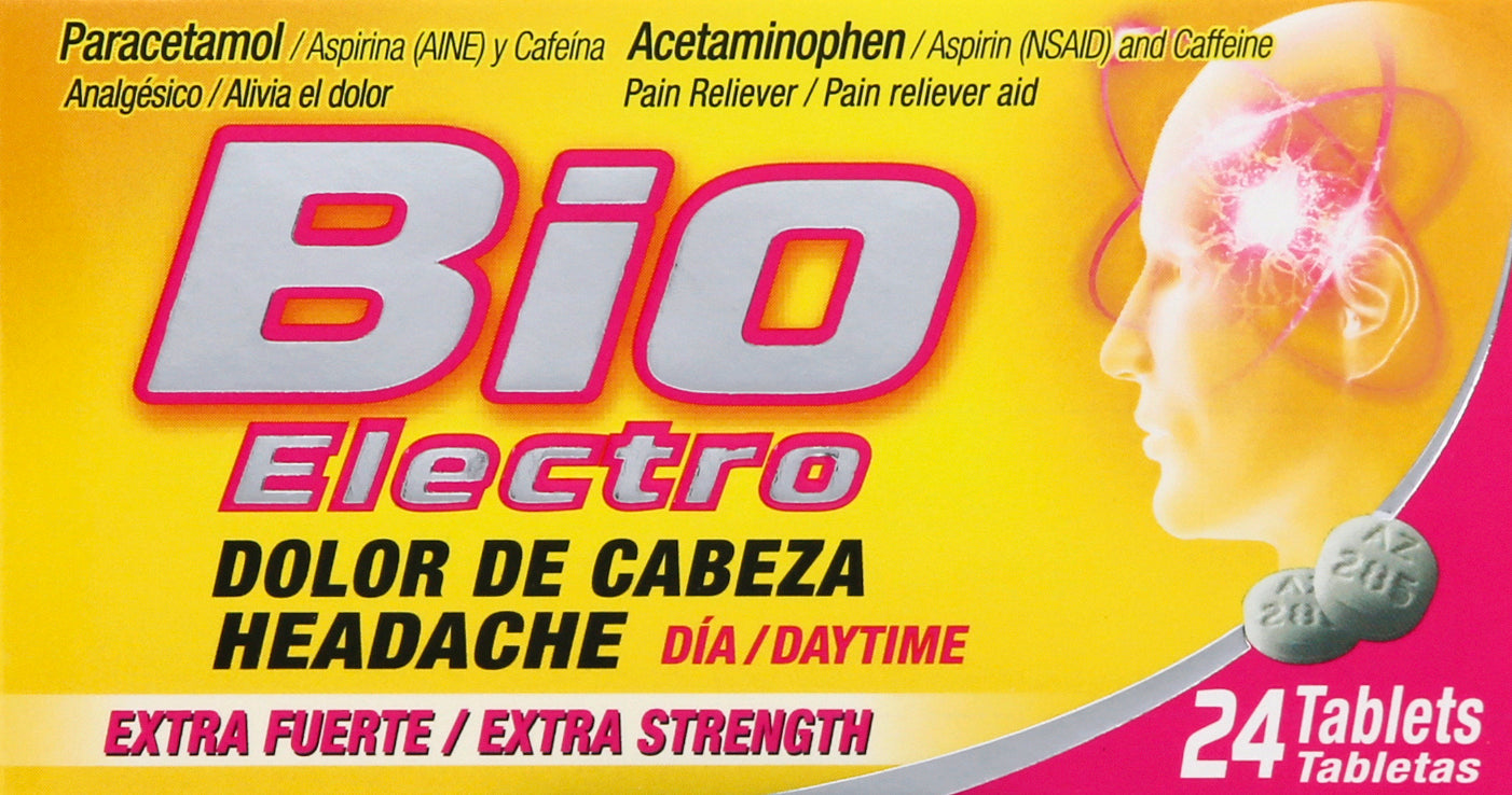 Bio Electro Extra Strength Tablets Pain Reliever 24 ea