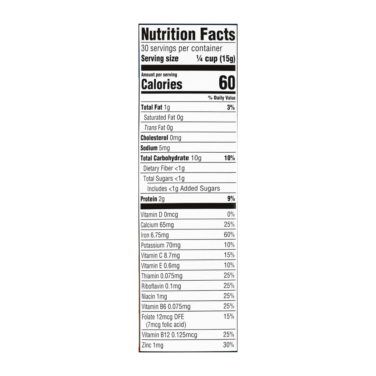Gerber Grain and Grow Oatmeal Shrink R033C 16oz (454g)