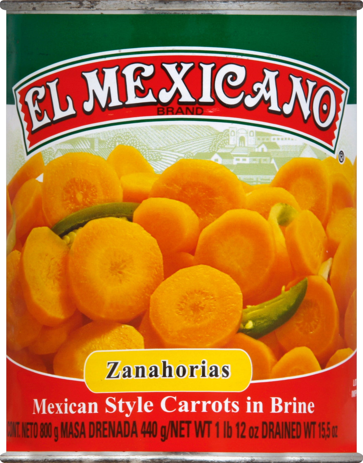 El Mexicano Zanahorias 28 oz