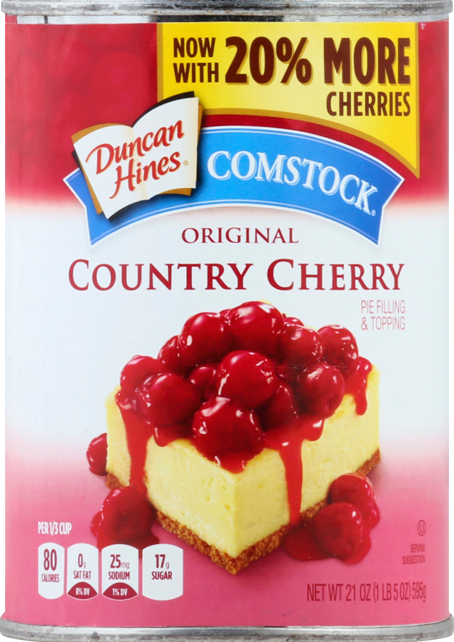 Duncan Hines Pie Filling & Topping 21 oz