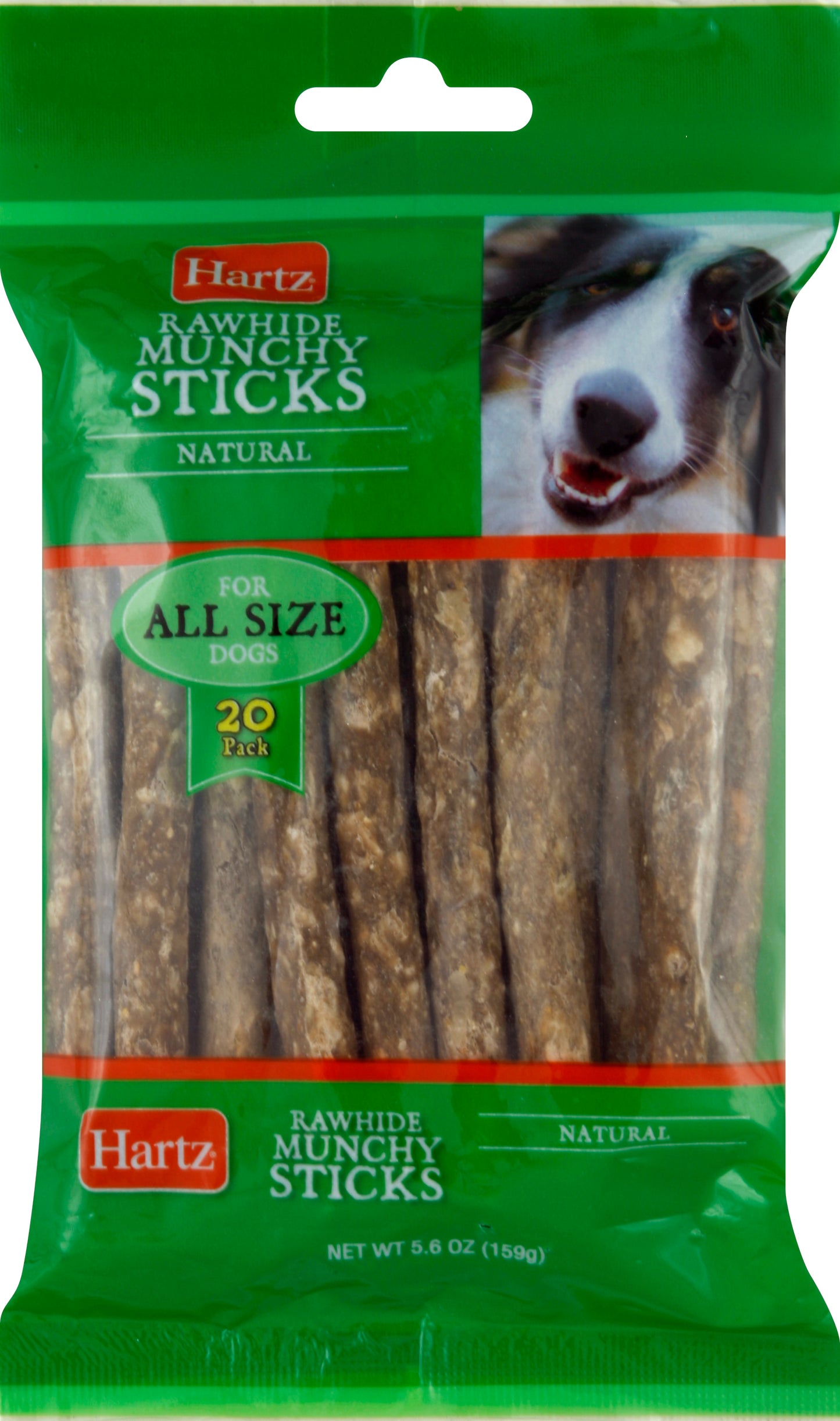 Hartz Rawhide Munchy Sticks 20 ea