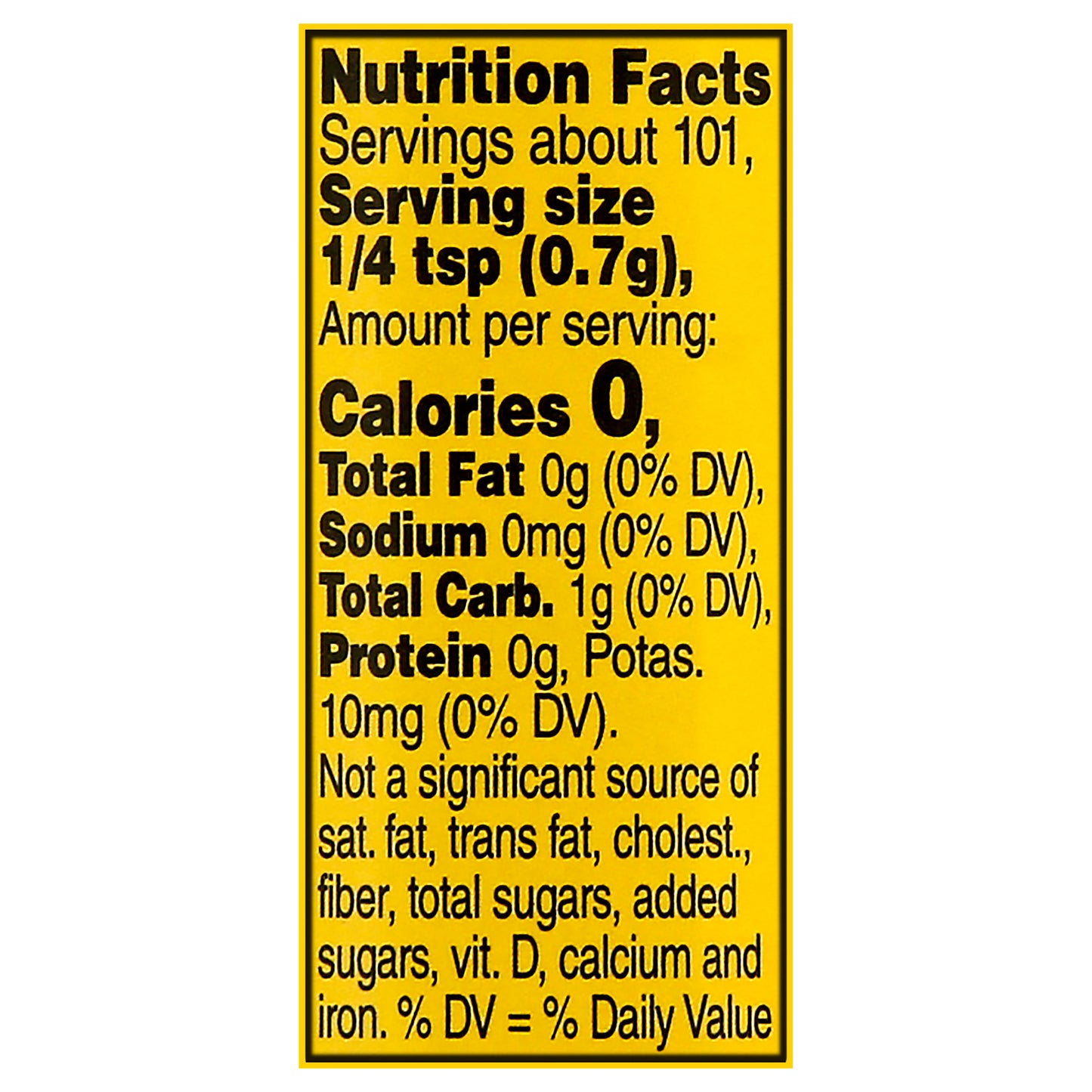 Dash Salt-Free Original Seasoning Blend 2.5 oz