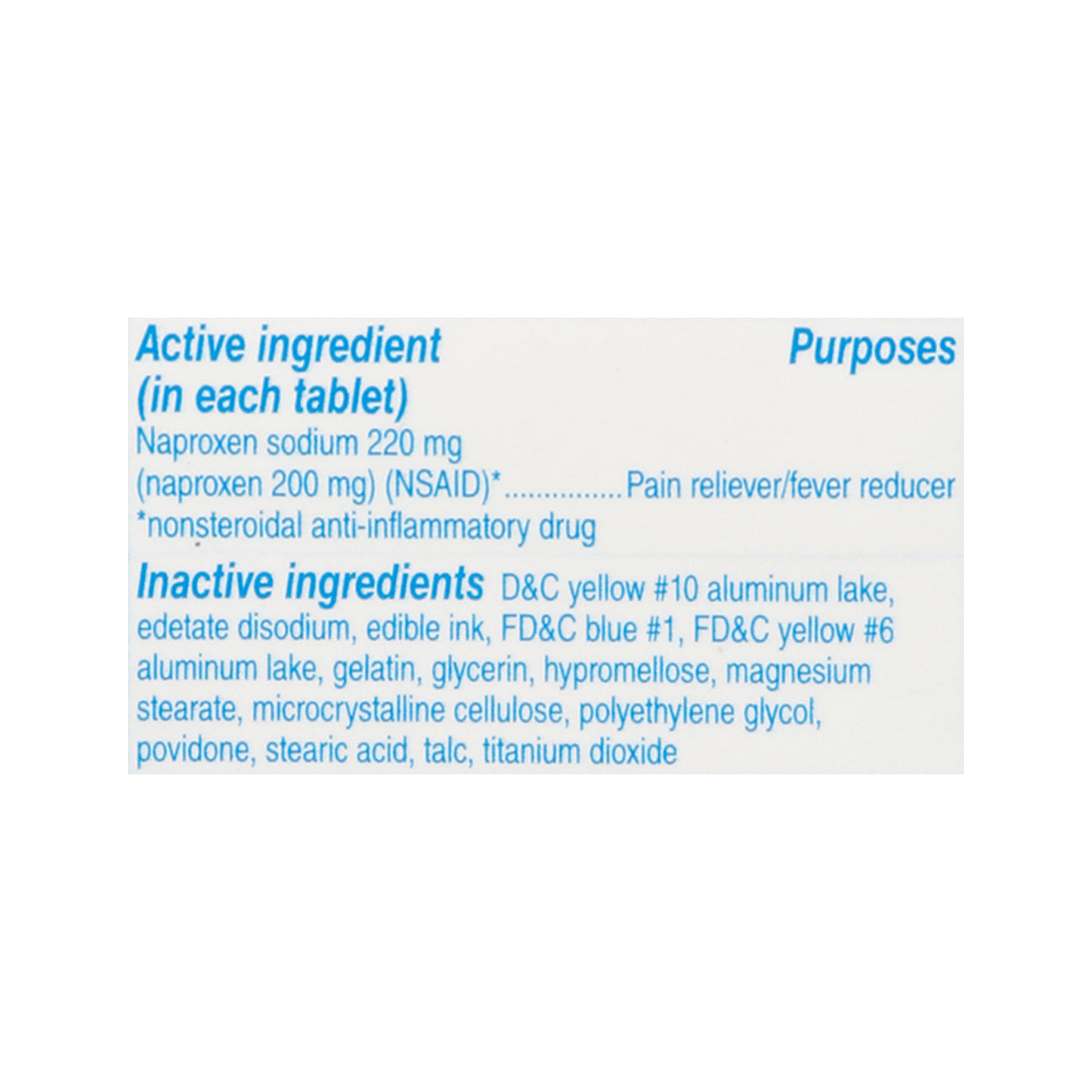Aleve All Day Strong 220 mg Pain Reliever/Fever Reducer 40 Gelcaps