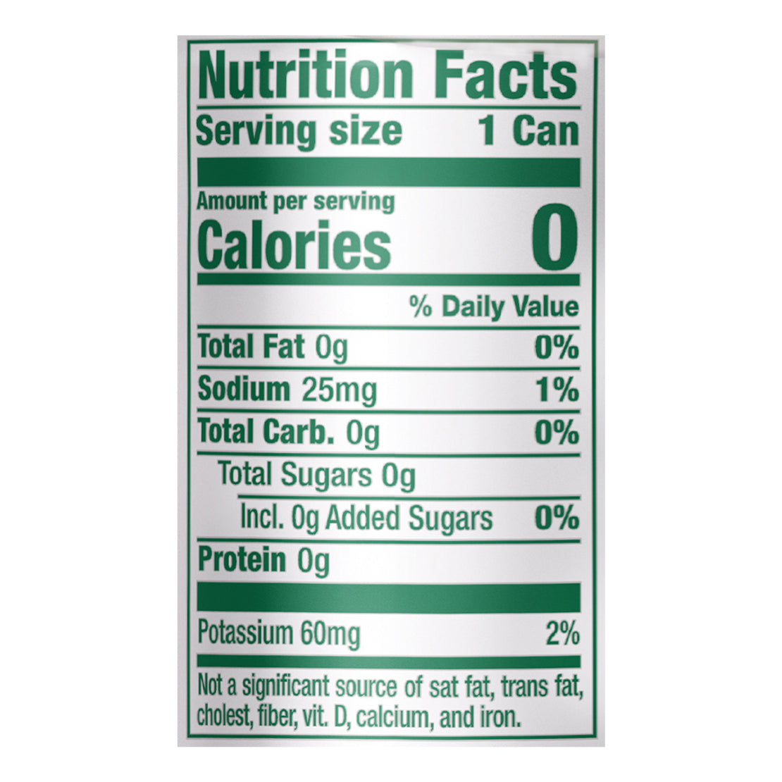 7-Up Zero Sugar Lemon Lime Soda 6-7.5 fl oz Can