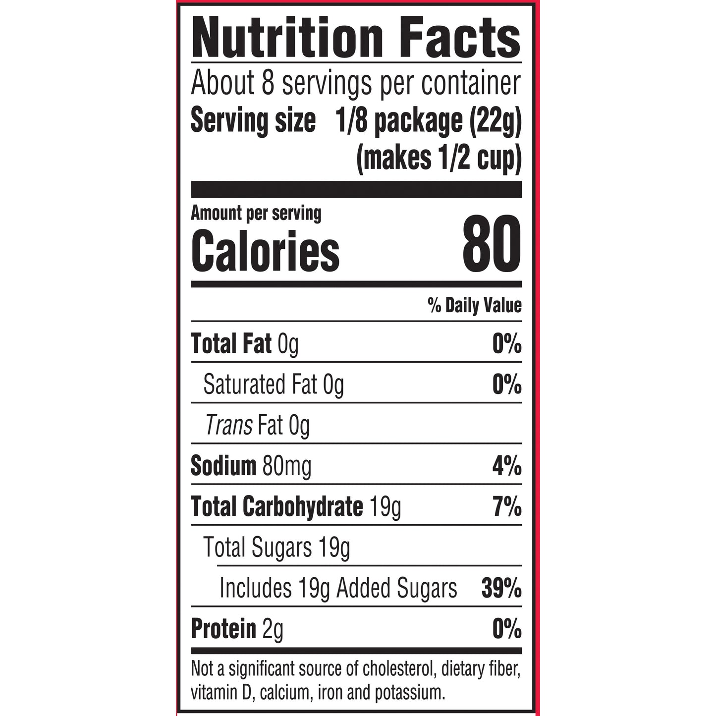 Jell-O Strawberry Banana Gelatin Dessert Mix, 6 oz Box