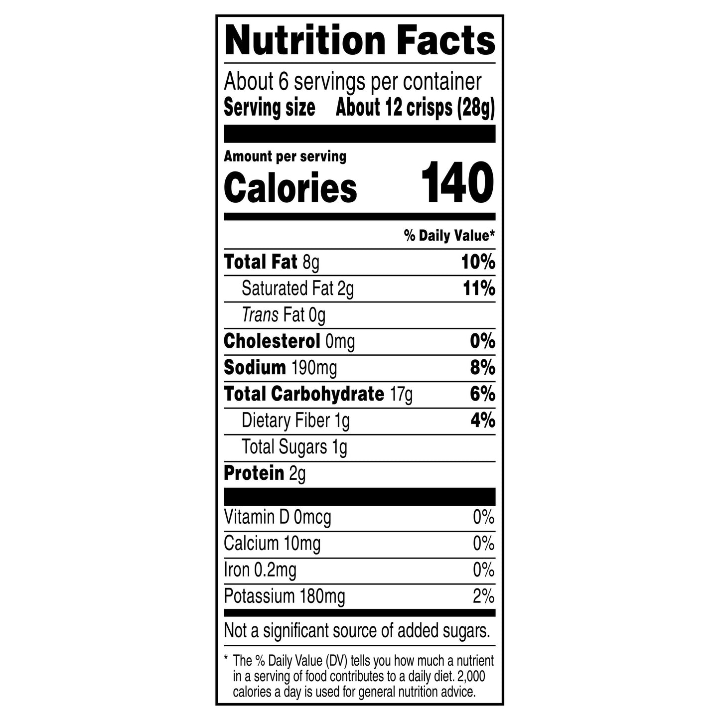 Lays Sour Cream & Onion Potato Chips 5.5 oz