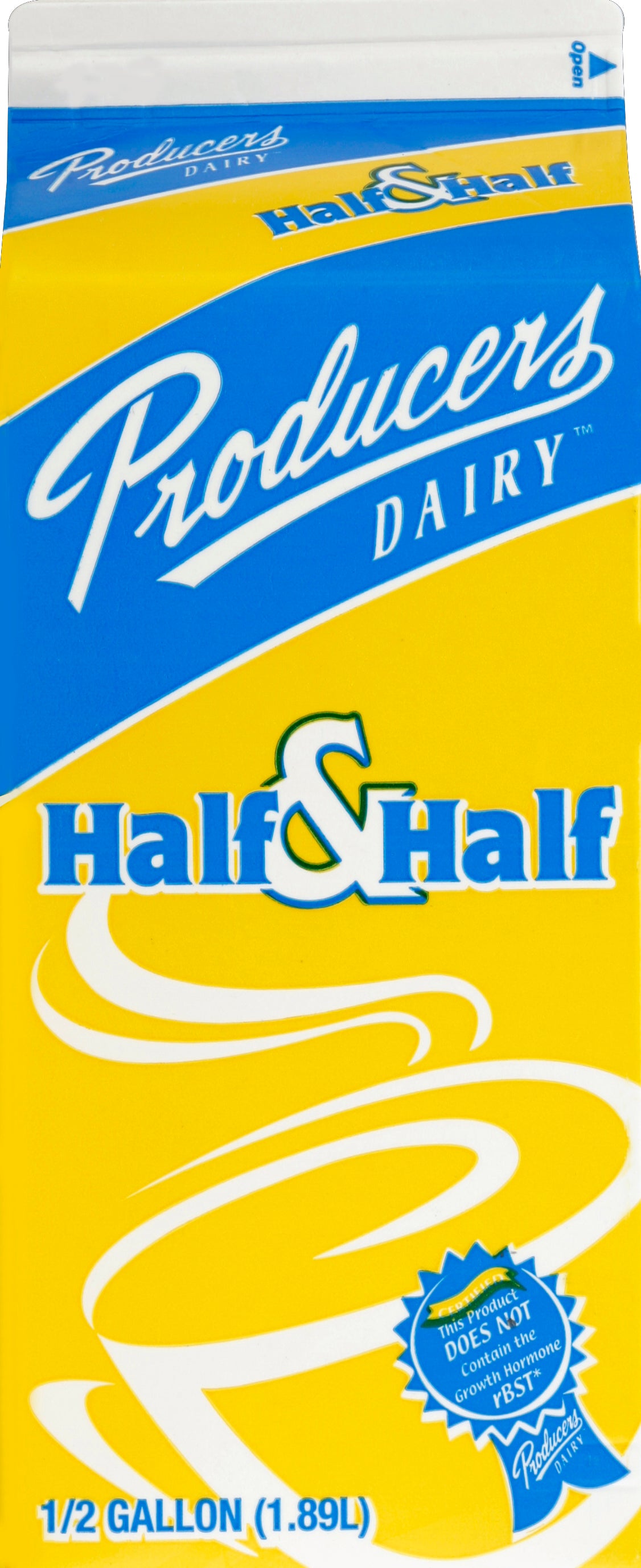 Producers Half & Half 0.5 gl