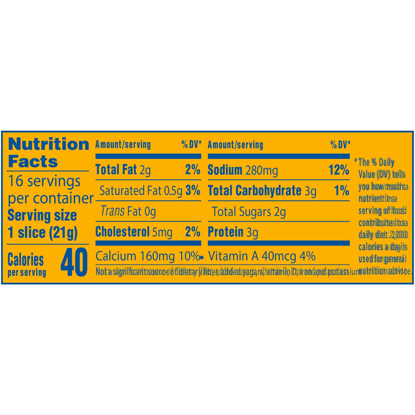 Velveeta Original Slices, 16 ct - 12.0 oz Wrapper