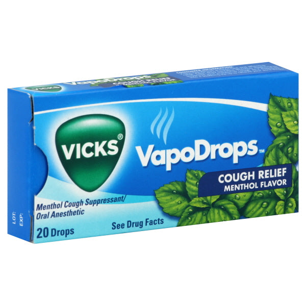 Vicks Cough Suppressant/Oral Anesthetic 20 ea