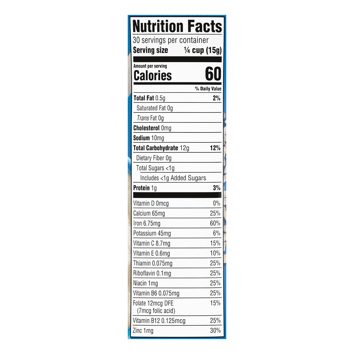 Gerber Cereal for Baby Rice Shrink R033C 16oz (454g)