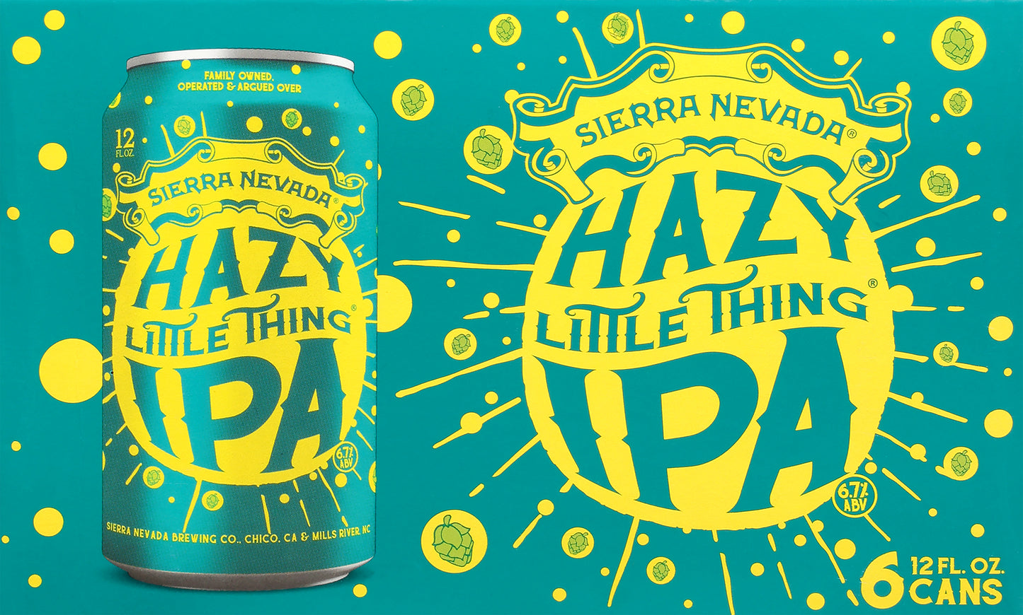 Sierra Nevada IPA Hazy Little Thing Beer 6 ea