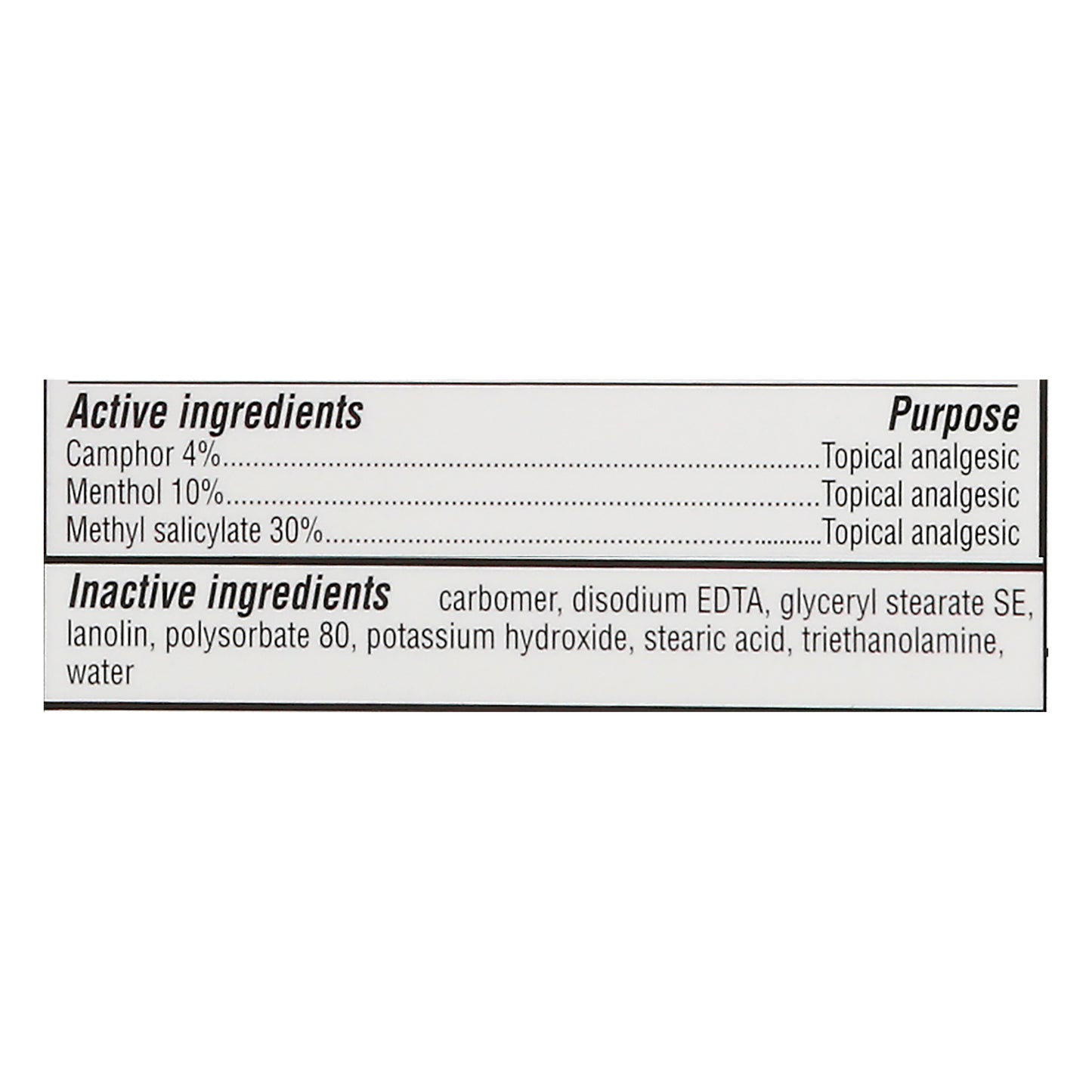 Bengay Ultra Strength Topical Analgesic Cream 2 oz
