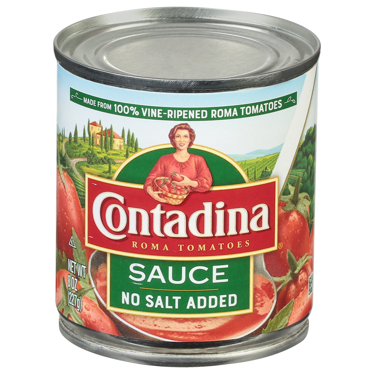 Contadina No Salt Added Roma Tomatoes Sauce 8 oz