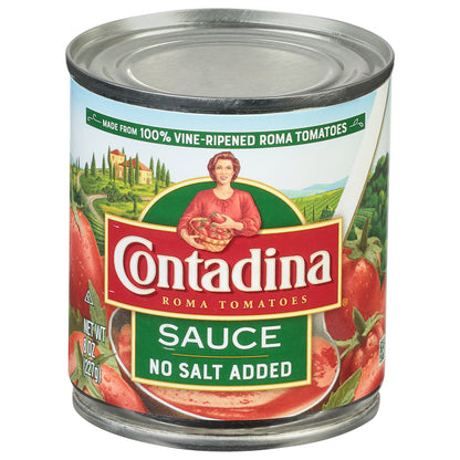 Contadina No Salt Added Roma Tomatoes Sauce 8 oz