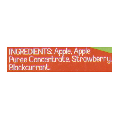 GoGo Squeez Fruit on the Go Apple Strawberry Applesauce 12 - 3.2 oz Pouches