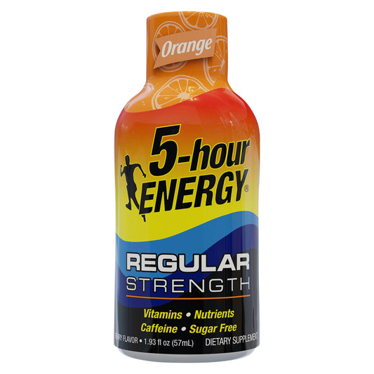 5-hour ENERGY® Shot, Regular Strength, Orange, 1.93 oz.