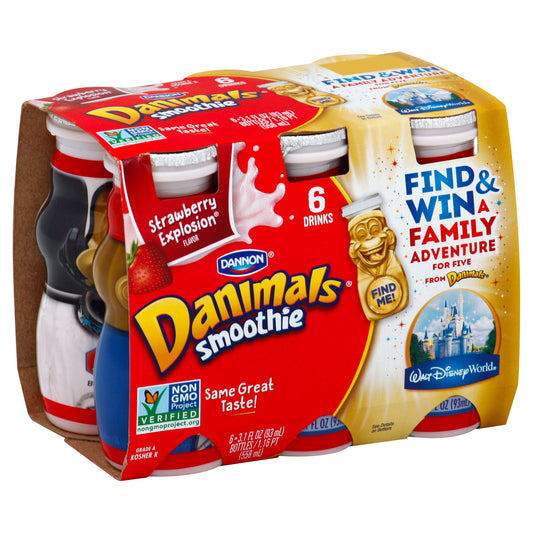 Danimals Smoothie 6 ea