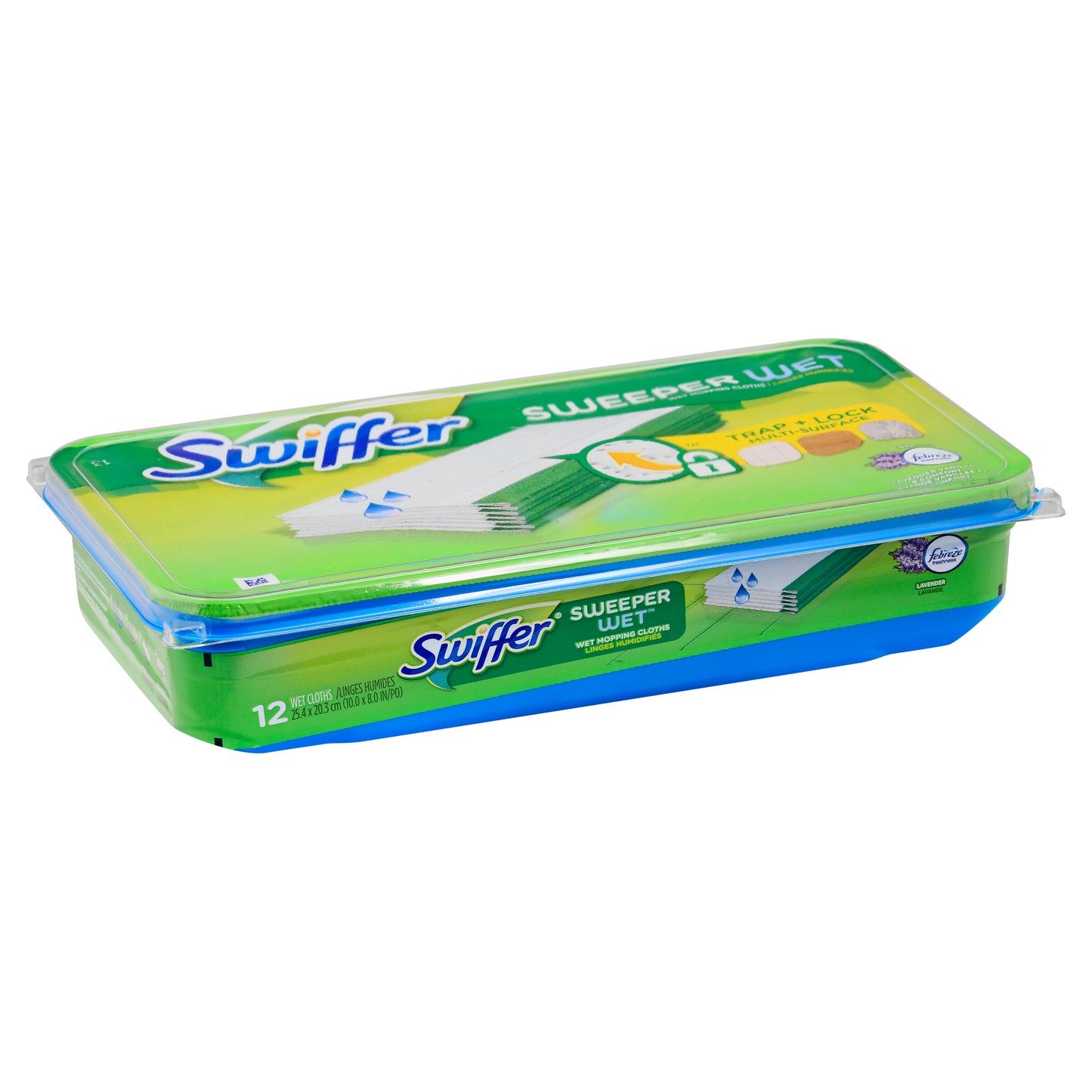 Swiffer Sweeper Wet Multi-Surface Lavender Vanilla & Comfort Mopping Cloths 12 ea