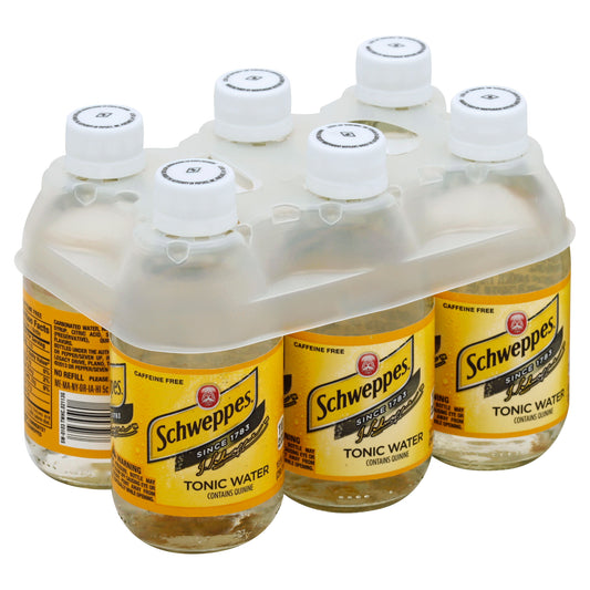 Schweppes Tonic Water 6 ea