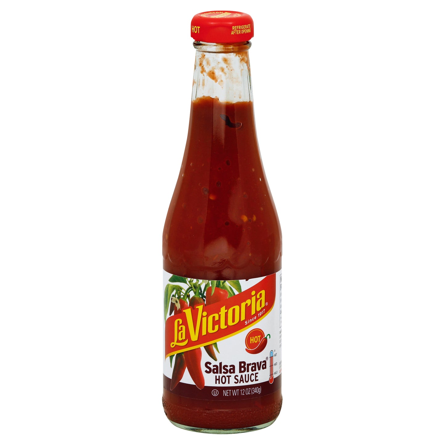 La Victoria Hot Sauce 12 oz