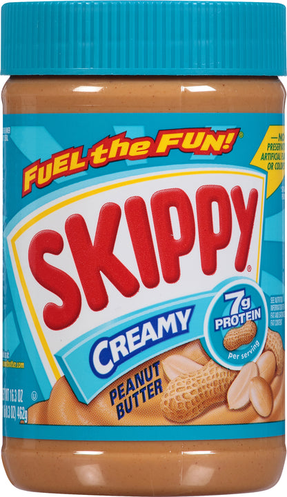 Skippy Creamy Peanut Butter 16.3 oz