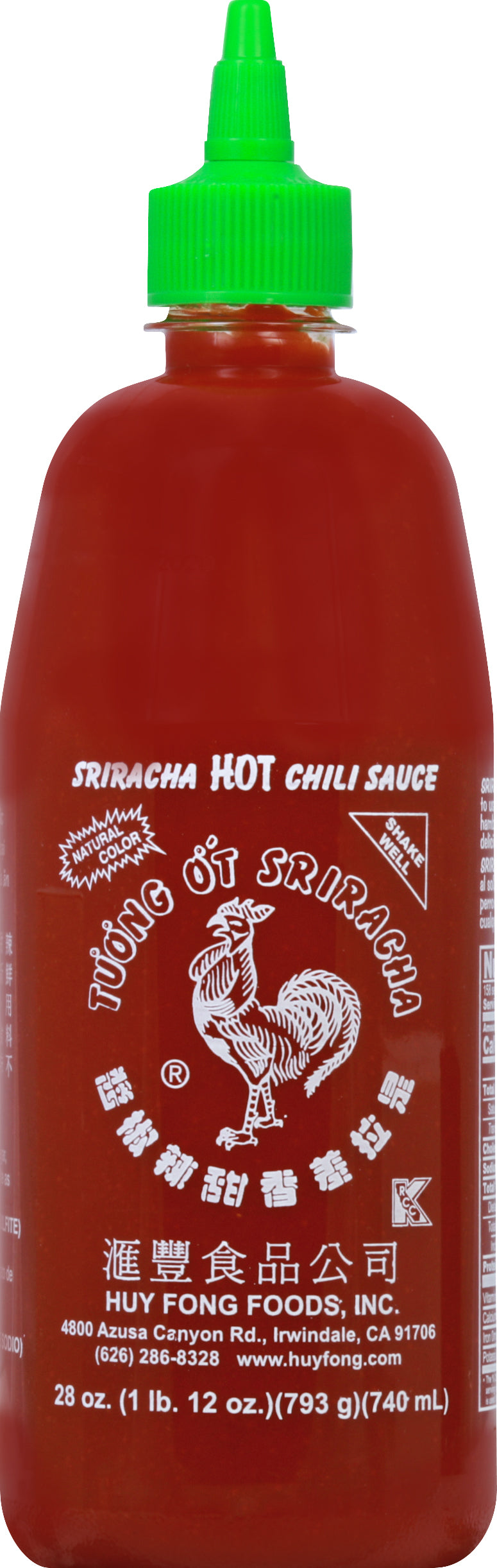 Sriracha Hot Chili Sauce 28 oz
