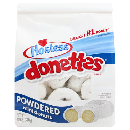 Hostess Donettes Powdered Mini Donuts 10 oz