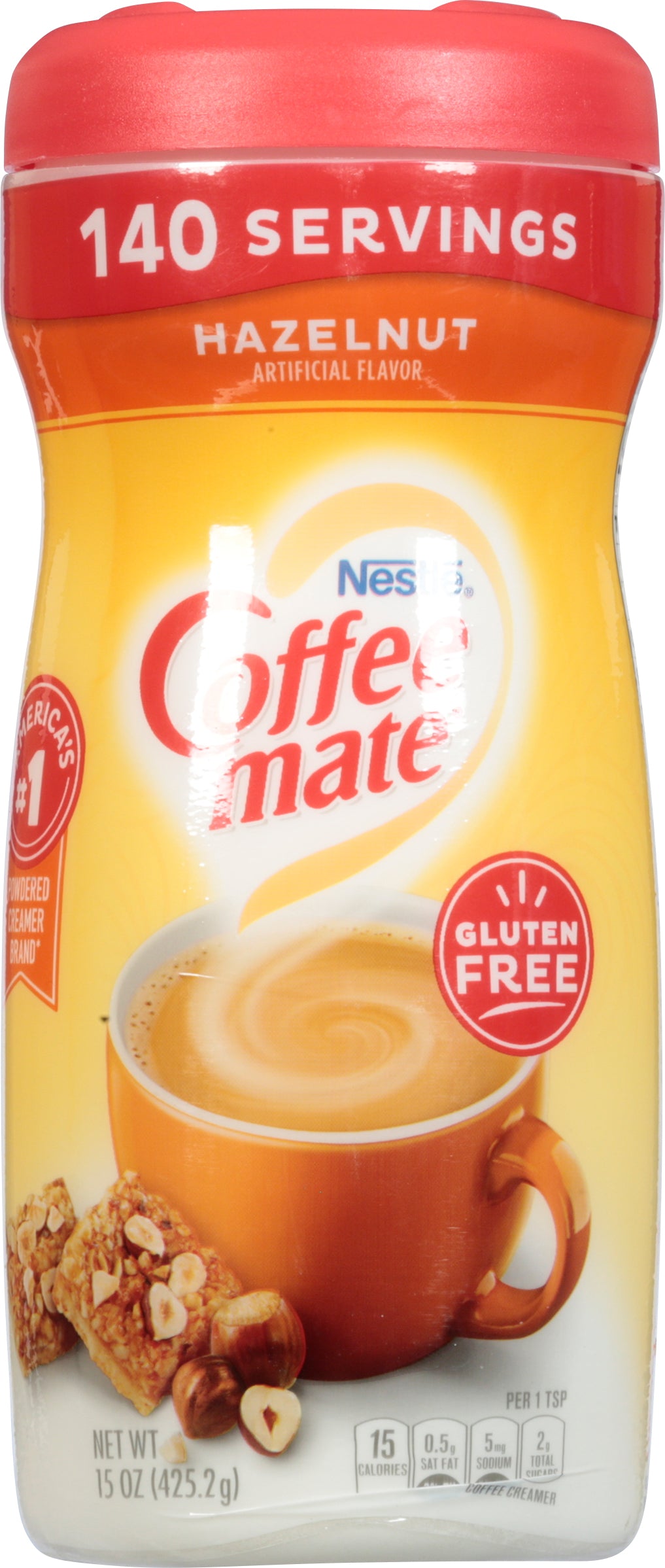 Coffee-Mate Hazelnut Coffee Creamer 15 oz