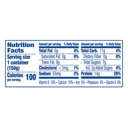 Yoplait Greek 100 Protein Fat Free Strawberry Yogurt 5.3 oz