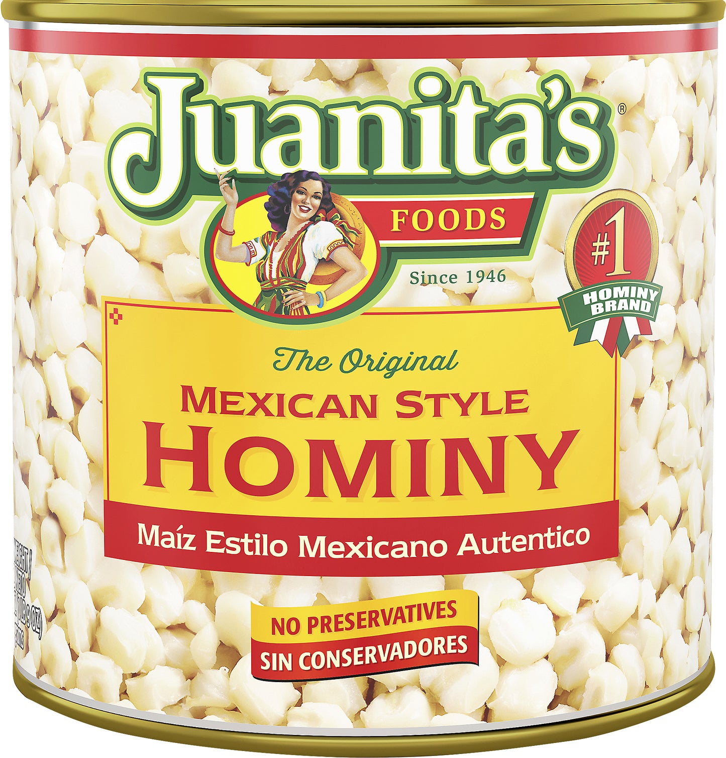 Juanita's Mexican Style The Original Hominy 25 oz