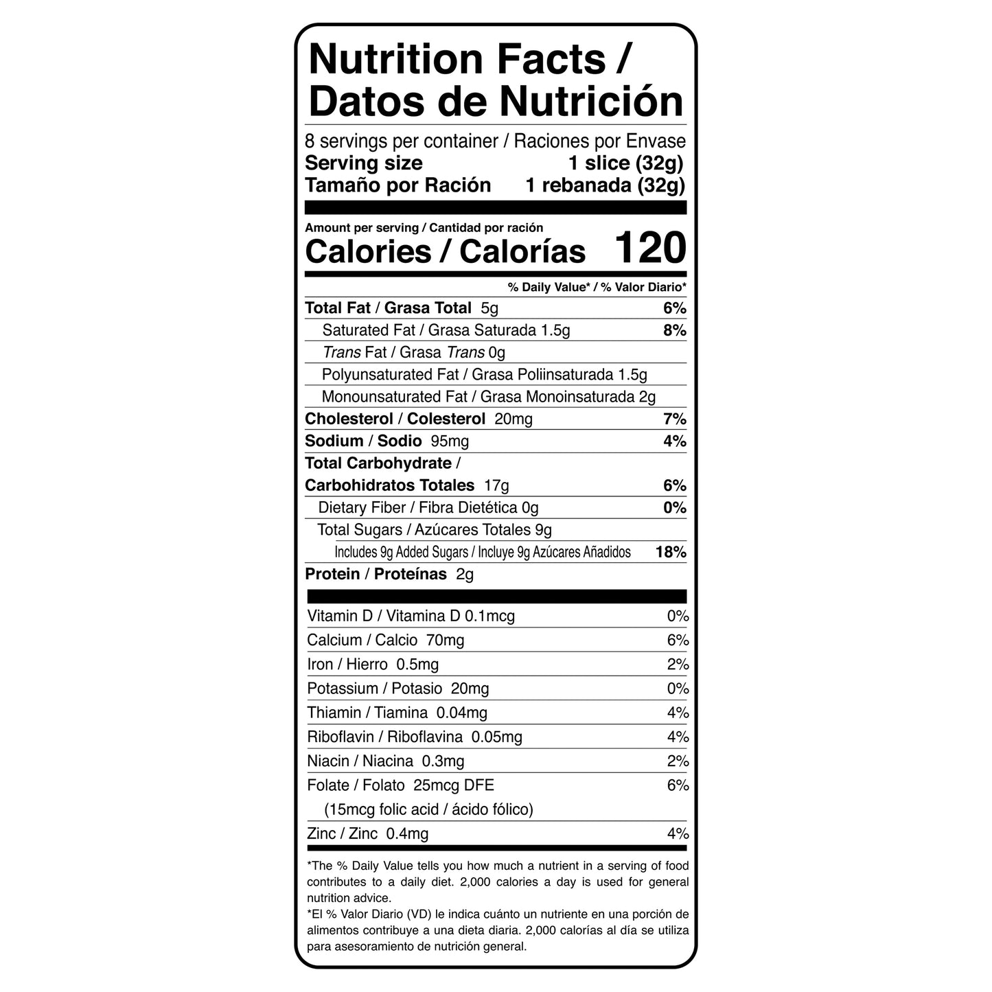 Bimbo Panque Con Nuez Sliced 9 Oz
