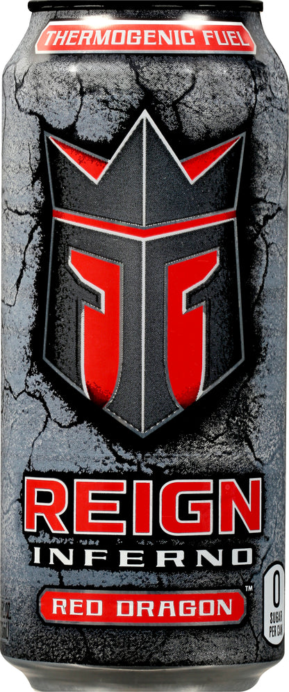 Reign Inferno Red Dragon Energy Drink 16 oz