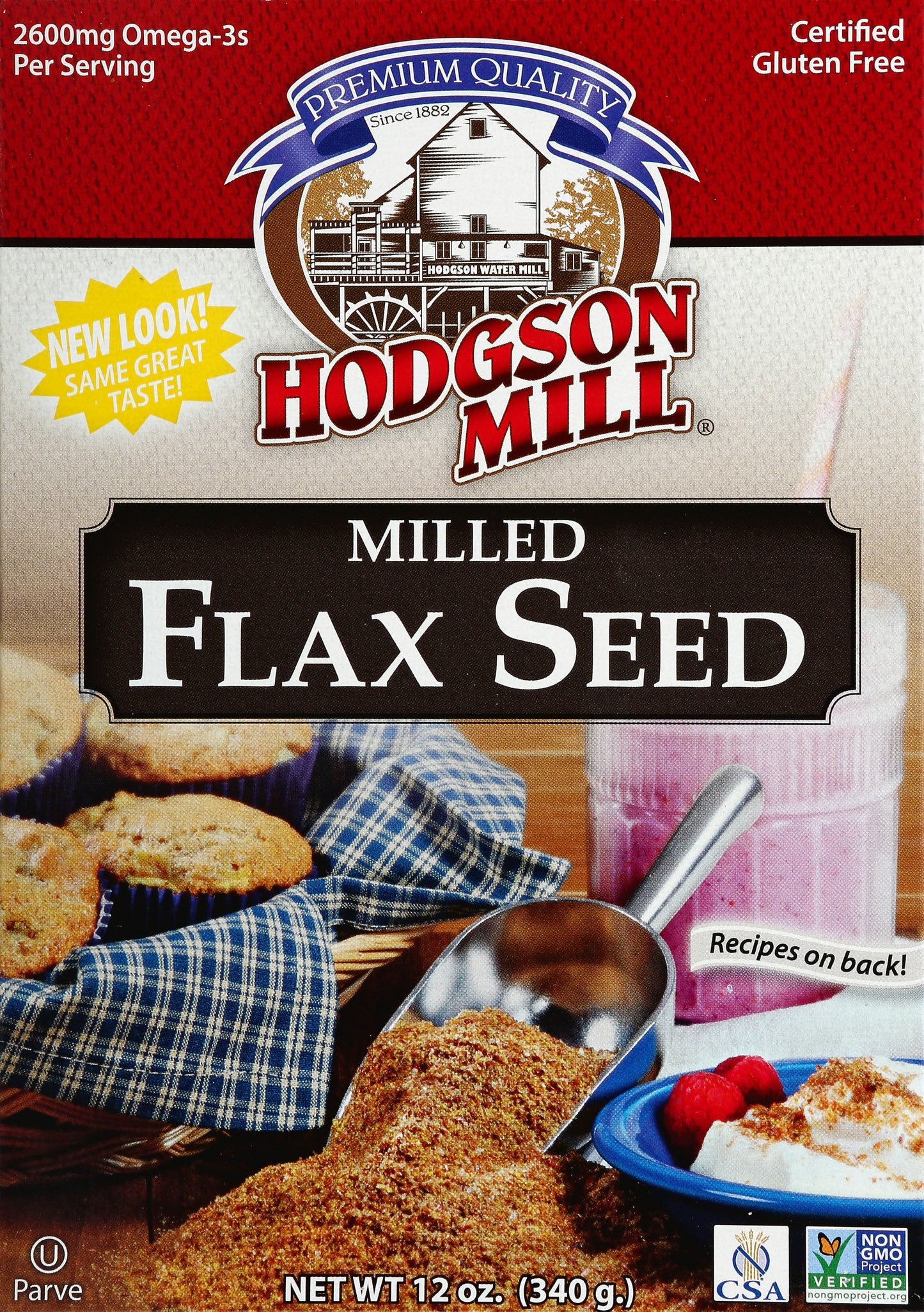 Hodgson Mill Flax Seed 12 oz