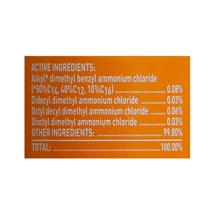 Microban 24 Hour Citrus Scent Sanitizing Spray 12.5 oz