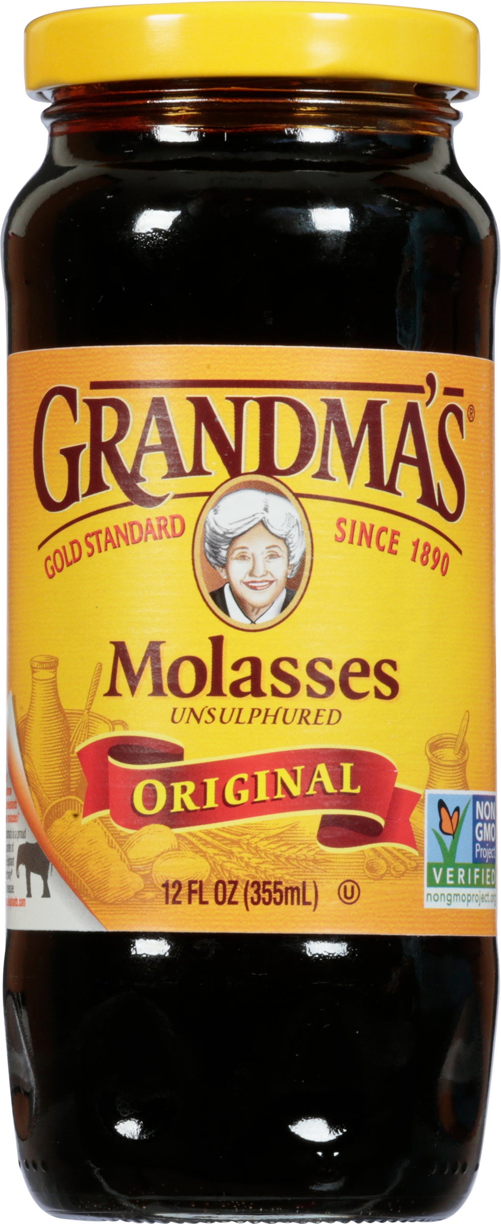 Grandma's Unsulphured Original Molasses 12 fl oz