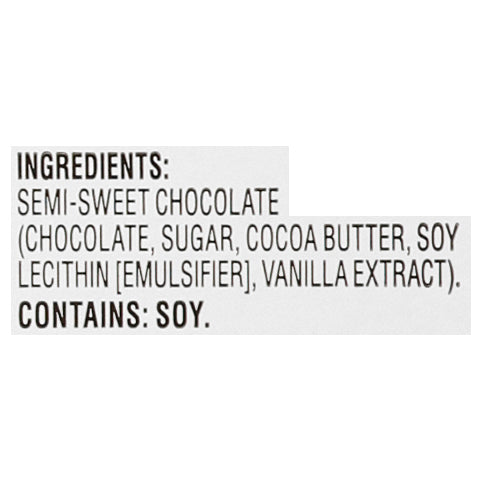 Baker's 56% Cacao Semi-Sweet Chocolate Baking Bar 4 oz