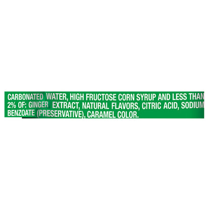 Canada Dry Ginger Ale Soda 8-12 fl oz Bottles