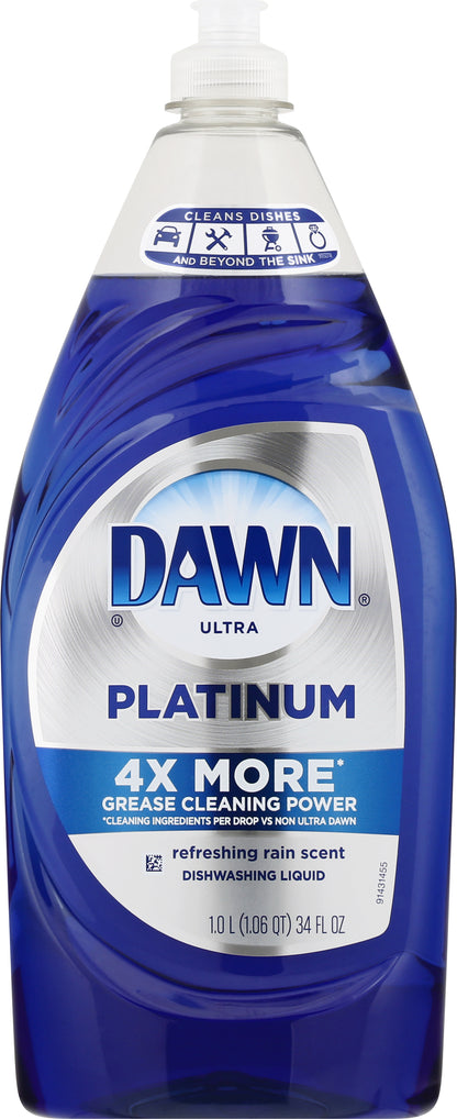 Dawn Ultra Platinum Refreshing Rain Scent Dishwashing Liquid 1 lt