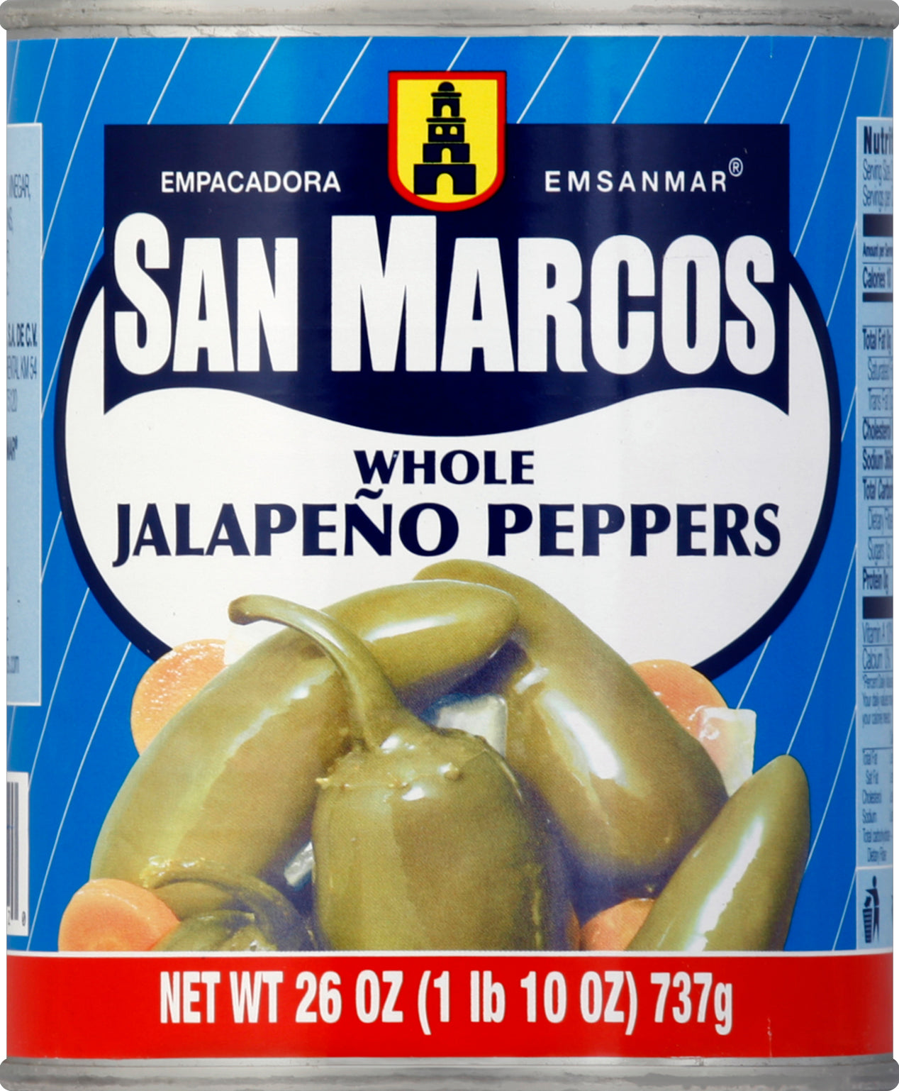 San Marcos Jalapeno Peppers 26 oz
