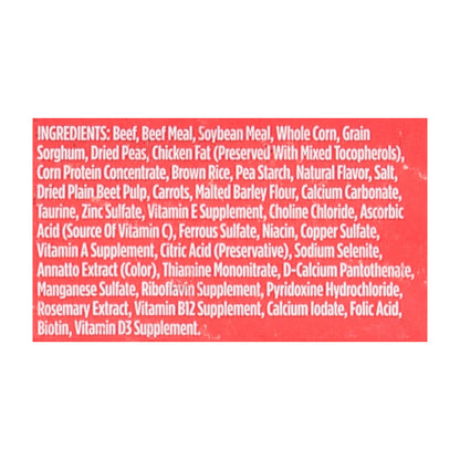 Rachael Ray Nutrish Real Beef, Pea & Brown Rice Recipe Adult Dog Food 14 lb