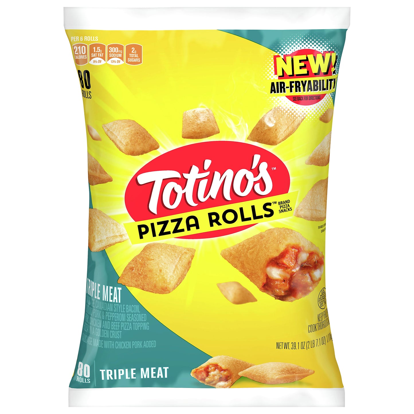 Totino's Triple Meat Pizza Rolls 80 ea