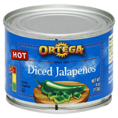Ortega Jalapenos 4 oz