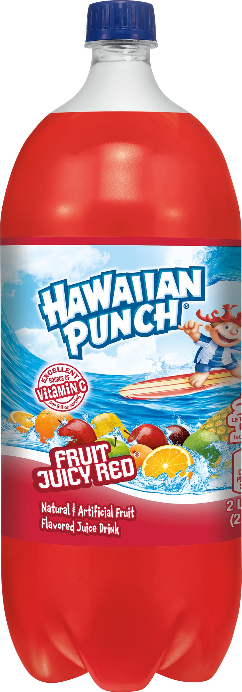 Hawaiian Punch Fruit Juicy Red, 2 L bottle
