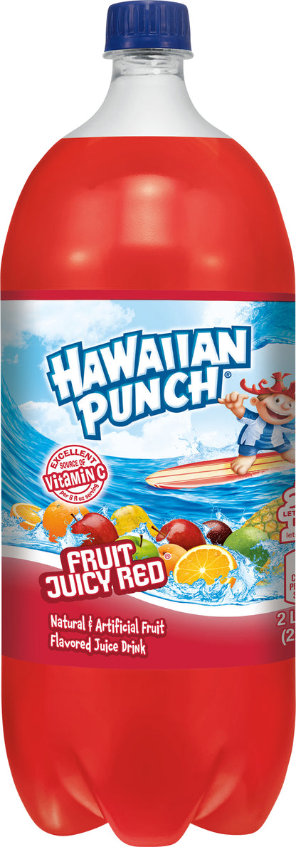 Hawaiian Punch Fruit Juicy Red, 2 L bottle