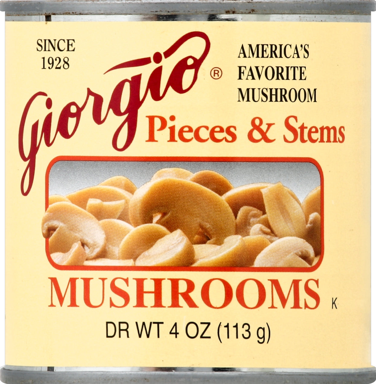 Giorgio Mushrooms 4 oz