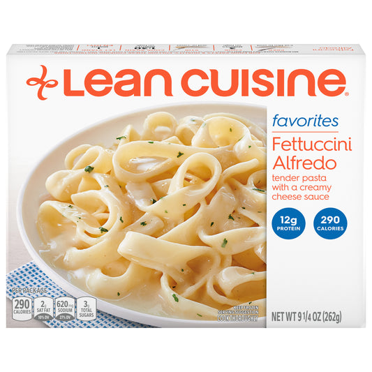 Lean Cuisine Fettucini Alfredo Westrock Claremont, NC 9 1-4 oz (262g)