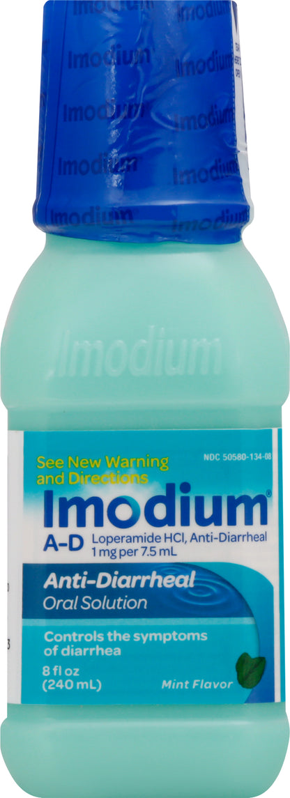 Imodium Mint Flavor Anti-Diarrheal 8 oz