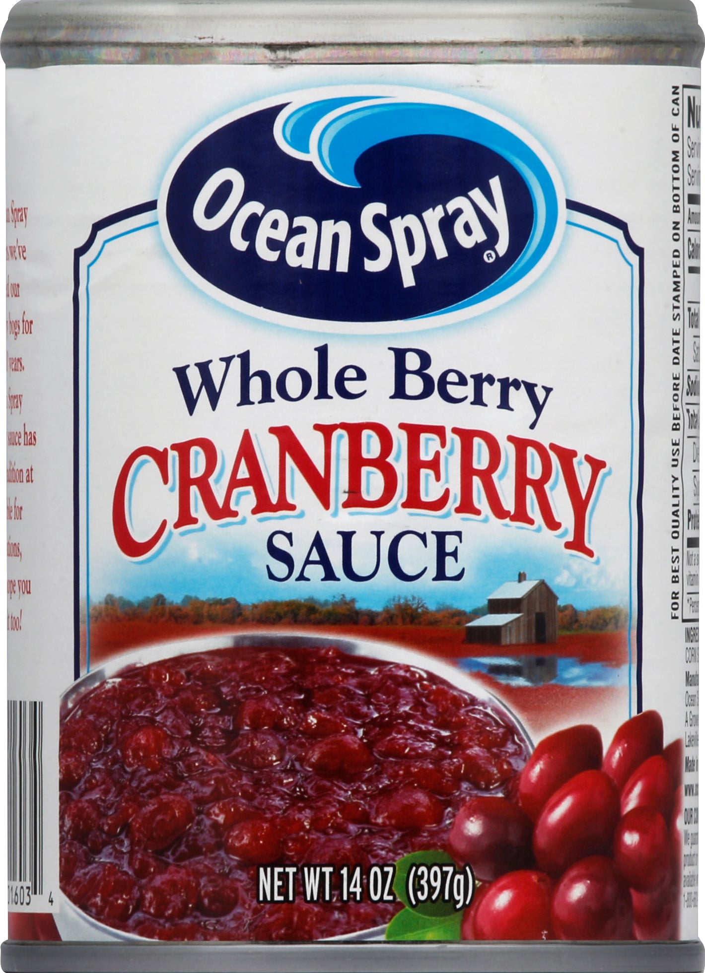 Ocean Spray Cranberry Sauce 14 oz